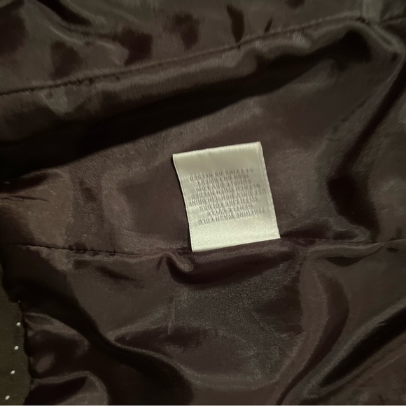 Worthington Dark Brown Polka Dot Blazer - Picture 7 of 7